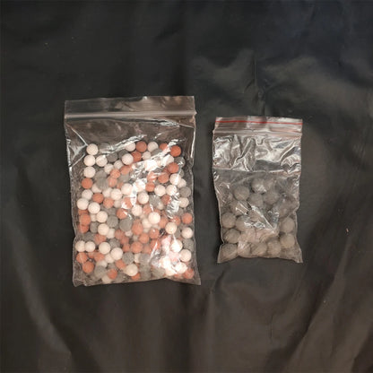 Shower Head Replacement Beads Filter Energy Anion Mineralized Negative Ions Ceramic Balls Water Purification Stones for Shower