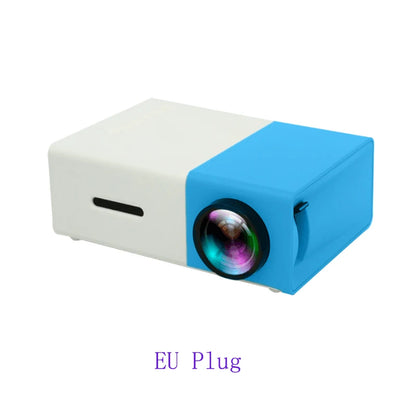 Salange YG300 Mini LED Projector Yg300 Upgraded Version 600 Lumen 320x240P HDMI-compatible USB Audio Home Media Player Beamer