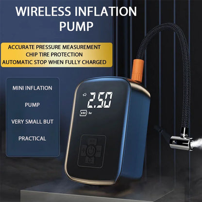 Wireless  Electric Car Air Compressor Tire Inflator Pump for Motorcycle Bicycle Boat AUTO Tyre Balls