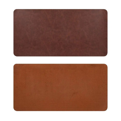Leather Mouse Pad Crazy Horse Pattern Waterproof Keyboard Mice Mat Non-slip Extra Large Computer Laptop Mousepad Home Office